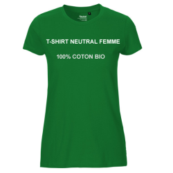 T-shirt Neutral -100% Coton Bio