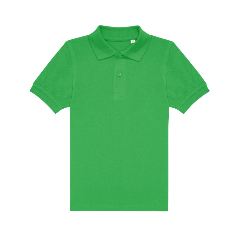 Polo manches courtes B&C – 100 % coton piqué fin 180 g/m²