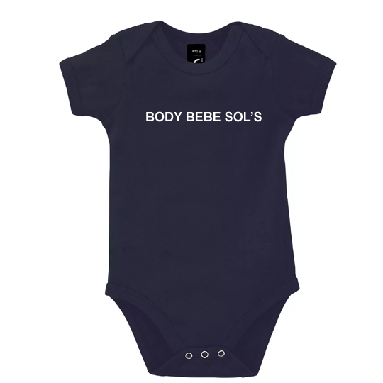 body bleu marine sol's